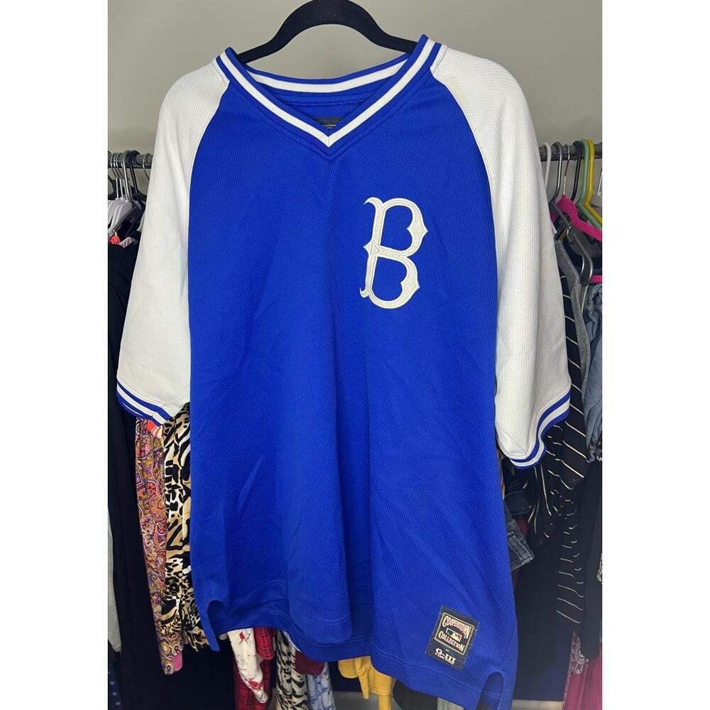 Brooklyn Dodgers All Star Baseball Retro Coopers Town Collection Jersey Size XXL